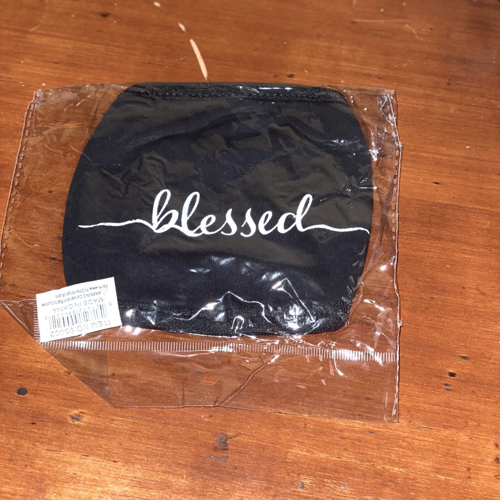 “Blessed” Face Mask - - Brand New